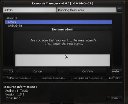Resource Manager 